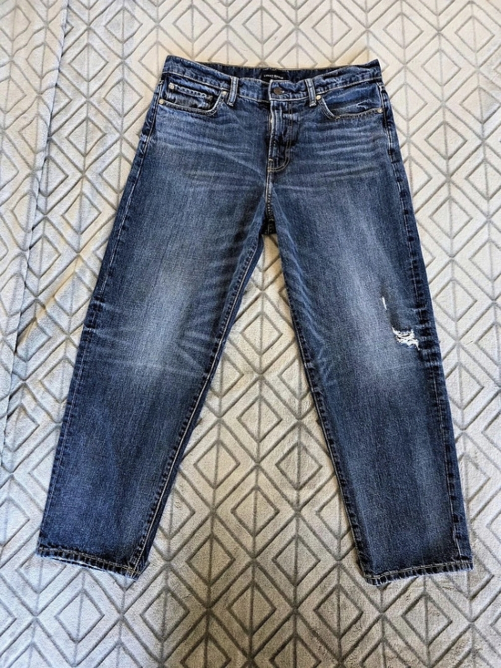 Lucky Brand Vintage 181 Slim Straight Leg Jeans Blue Waist 33